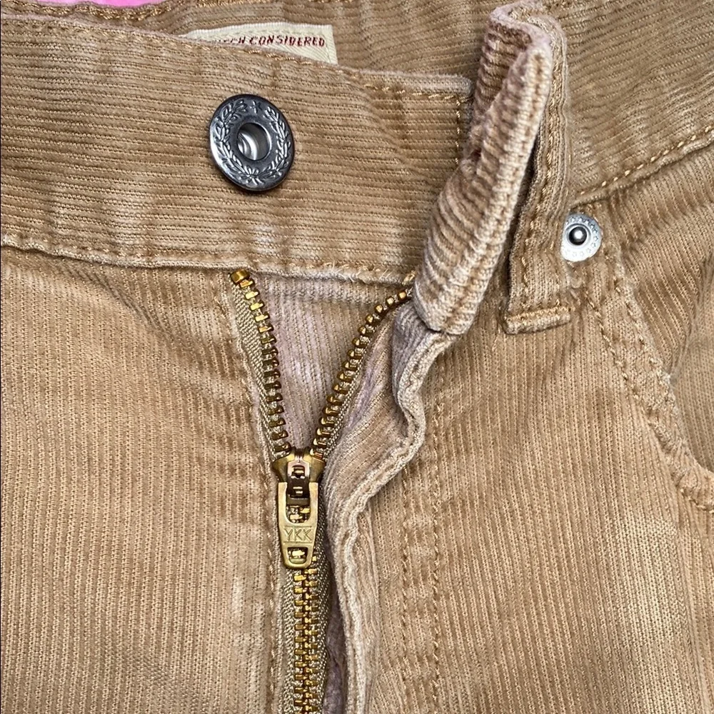 J.Crew 484 Slim Tan Corduroy Pants Men’s W28 L32 Stretch Cotton